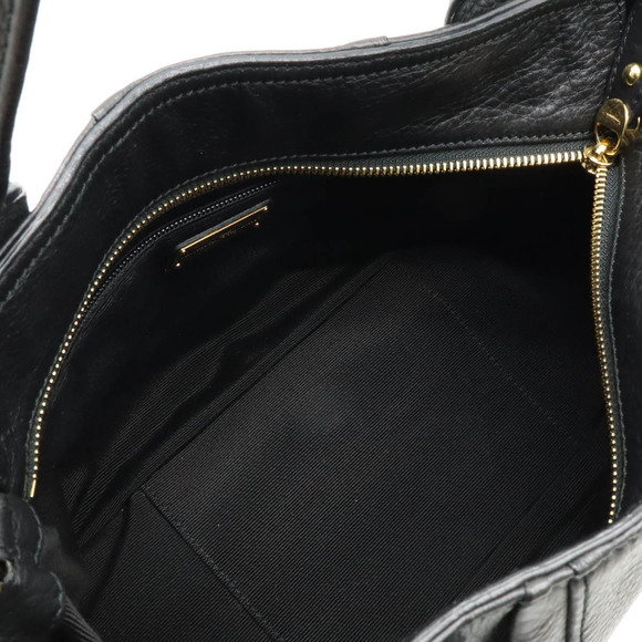 Salvatore Ferragamo Gancini handbag tote bag Shoulder black - Picture 7 of 10